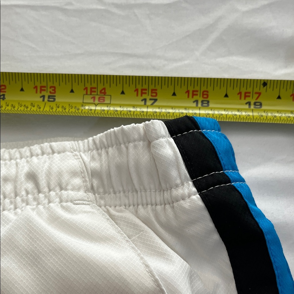 Lacoste White Joggers with Blue and Black Stripes - Picture 6 of 13